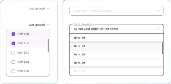 Dropdown small